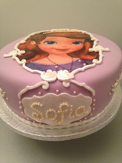 Cake Princess Sofia - Cake by Barbara Herrera Garcia