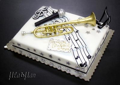 Trumpet Cake - Cake by MLADMAN