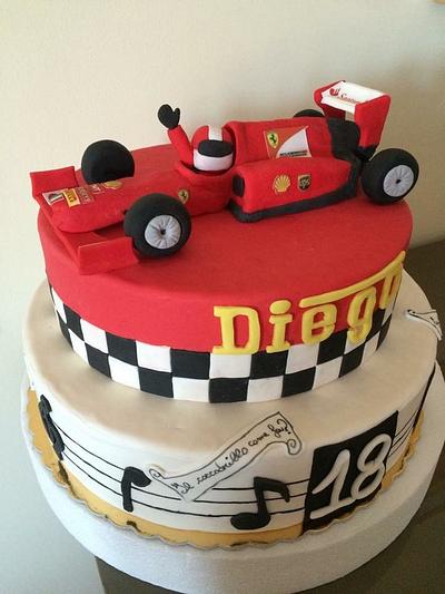 Ferrari  - Cake by Le Pam Delizie