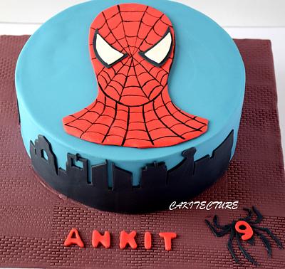 2D Spiderman - Cake by CAKITECTURE
