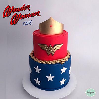 Torta Wonder Woman Medellín - Cake by Dulcepastel.com