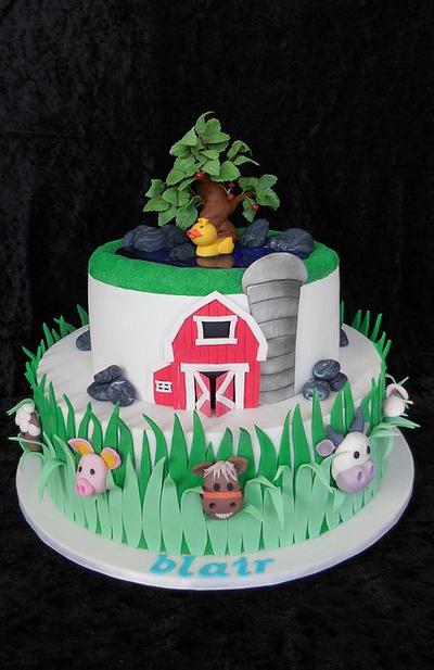 Farm for Blair  - Cake by Unusual cakes for you 