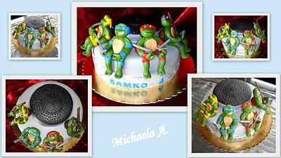 Ninja Turtles - Cake by Mischel cakes