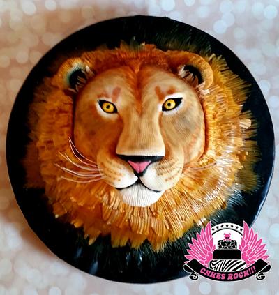 Lion - Cake by Cakes ROCK!!!  