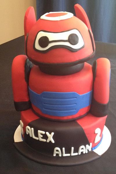 Baymax - Cake by forgoodnesscakesMN