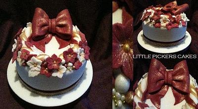 MY FIRST CHRISTMAS CAKES!! :) - Cake by little pickers cakes