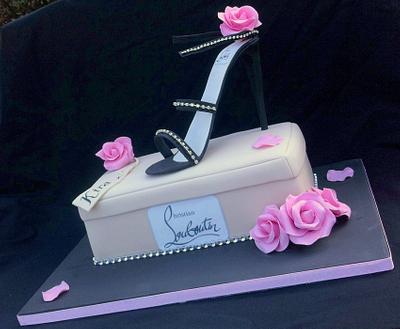 Louboutin shoe cake - Cake by Chocomoo