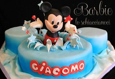 Mickey Mouse inBlue - Cake by Barbie lo schiaccianoci (Barbara Regini)