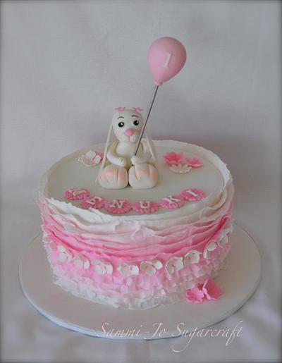 Happy 1st birthday - Cake by Sammi-Jo Sweet Creations