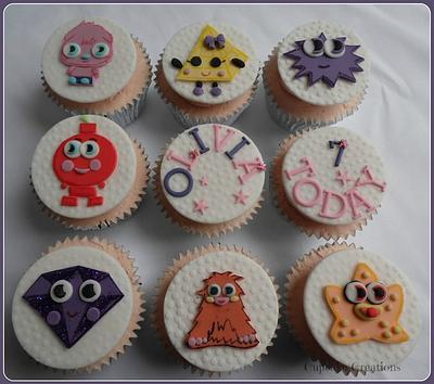 Moshi Monster Cupcakes - Cake by Cupcakecreations
