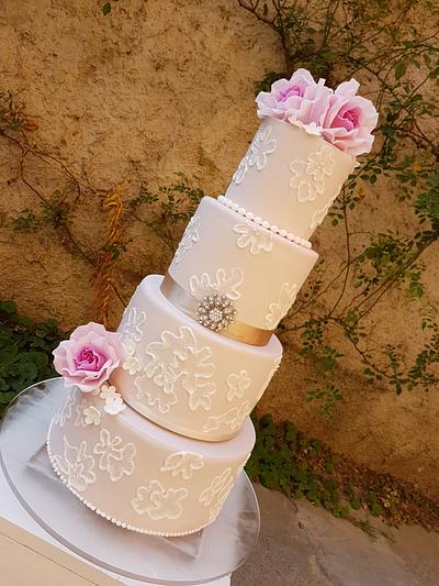 Wedding cake - Cake by Emina90