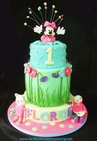 Florrie's First - Cake by Rosie Cake-Diva