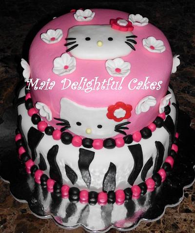 Hello Kitty Cake - Cake by Rita's Cakes