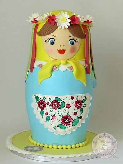 Russian Doll - Cake by Galina Duverne - Gâteaux Sur Mesure Paris