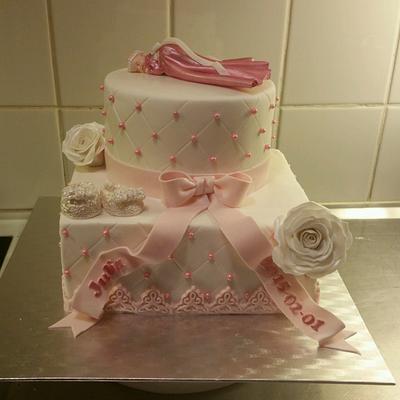 Christening cake - Cake by Jennylangberg