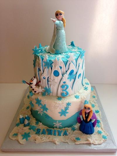 Disney frozen cake - Cake by Cake Waco