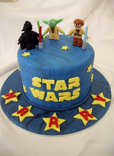 Star Wars Lego cake - Cake by Kathy Cope