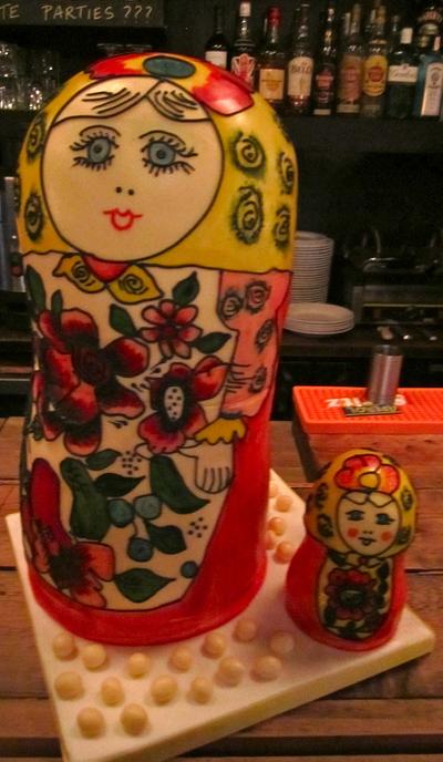 Russian Doll - Cake by Daisy Brydon Creations