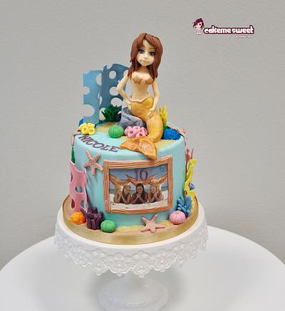 H2o mermaid - Cake by Naike Lanza