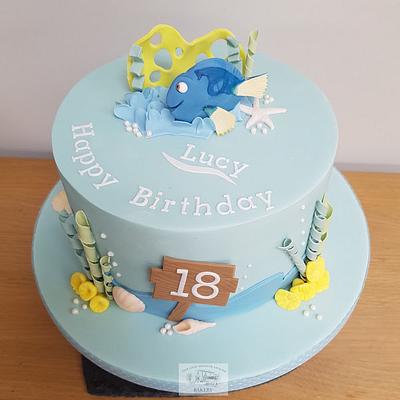Dory Birthday Cake - Cake by The Old Manor House Bakery - Lisa Kirk