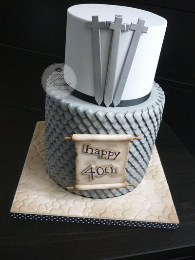 Game of Thrones birthday cake - Cake by Isabelle Bambridge