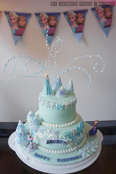 Disney Frozen Cake - Cake by Mimee