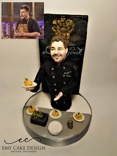Hungarian Master Chef  - realistic figure - Cake by EmyCakeDesign