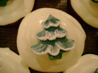 Christmas Tree Cupcakes - Cake by Theresa