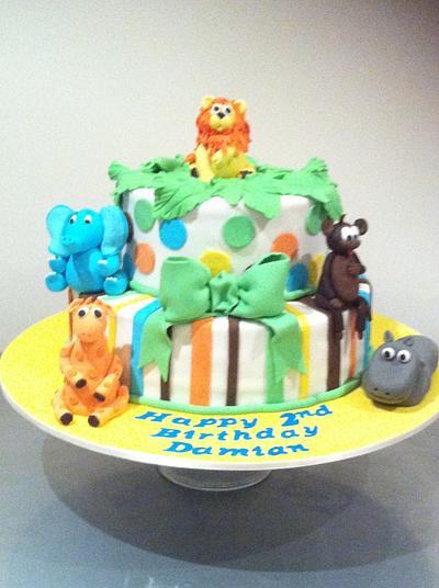 jungle Cake - Cake by Metro Designer Cakes by Belinda