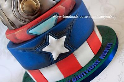 Avengers themed cake - Cake by Zoe's Fancy Cakes