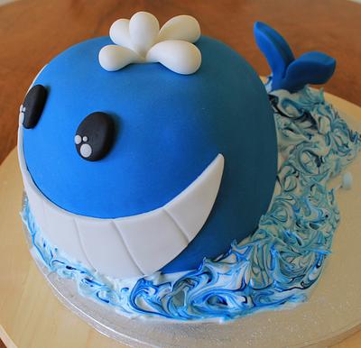 Happy whale - Cake by Des Petits Gâteaux