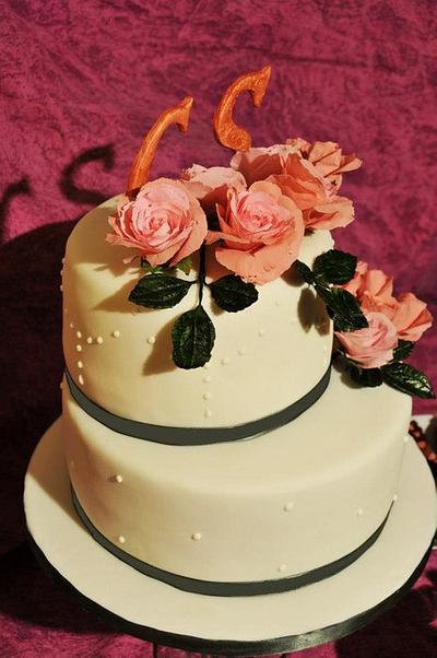 90 years birthday cake - Cake by Anna