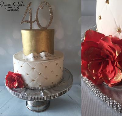 40th Birthday Cake  - Cake by Heidi
