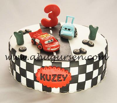 Cars cake - Cake by ahugursen