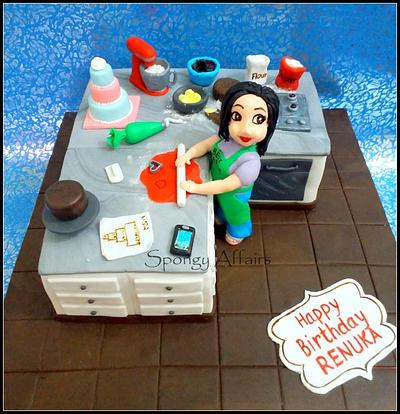 For a Cake Decorator :) - Cake by Meenakshi S