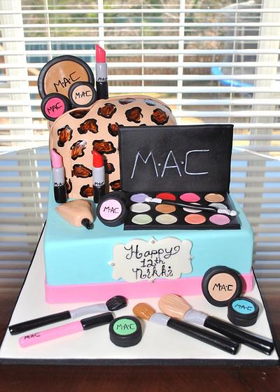 MAC Makeup Cake - Cake by Hope Crocker