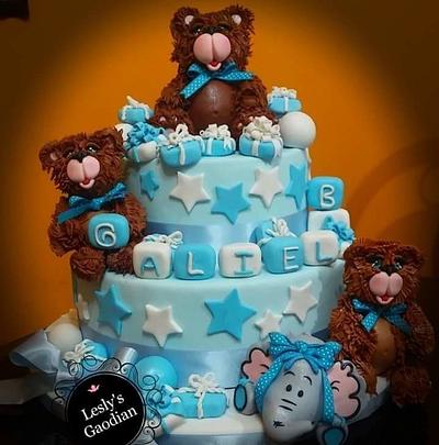 Baby shower cake  - Cake by Lesly Fiorella Leyva Castro