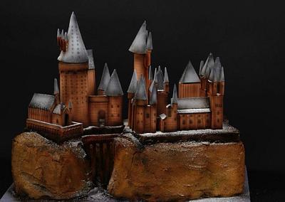 Hogwarts castle cake - Cake by Olga Danilova