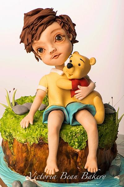 About a Boy and a Bear - Cake by VictoriaBean