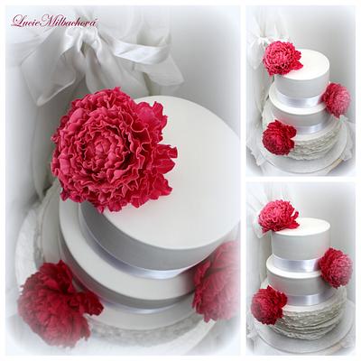 Wedding cake - Cake by Lucie Milbachová (Czech rep.)