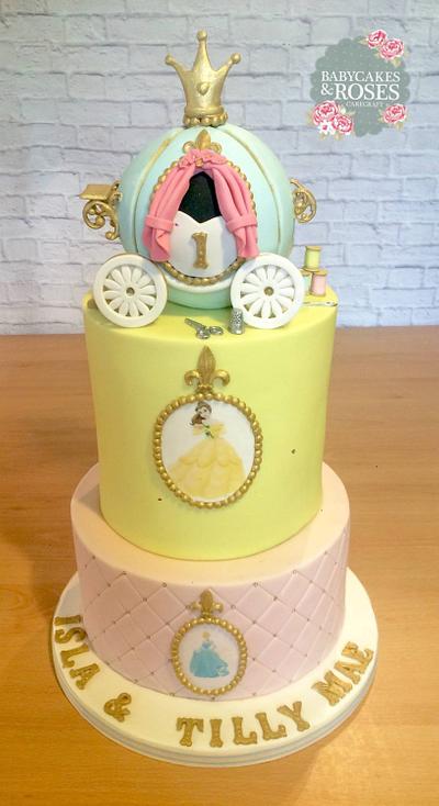 Cinderella Princess Carriage Cake - Cake by Babycakes & Roses Cakecraft