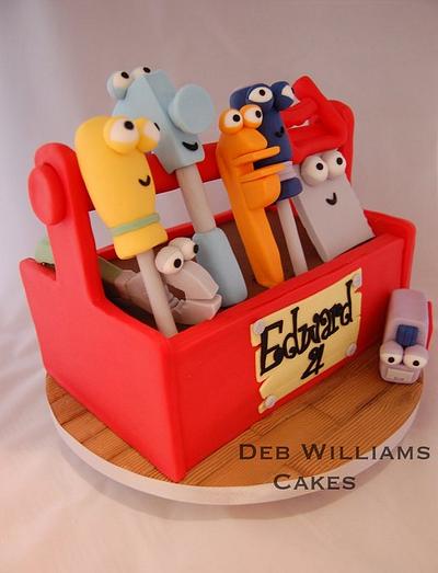 Handy manny toolbox - Cake by Deb Williams Cakes