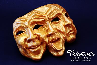 Carnival Cakers Collaboration - My Mask - Cake by Valentina's Sugarland
