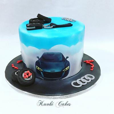 Audi cake  - Cake by Donatella Bussacchetti