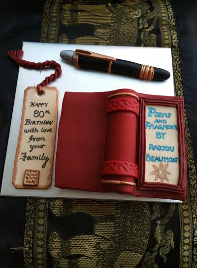 For an Author 📚✒ - Cake by CAKE RAGA
