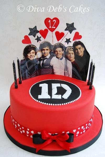 One Direction Cake - Cake by Deborah Roberts