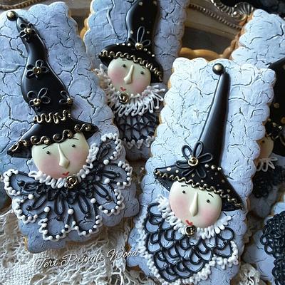 Vintage witchy  - Cake by Teri Pringle Wood