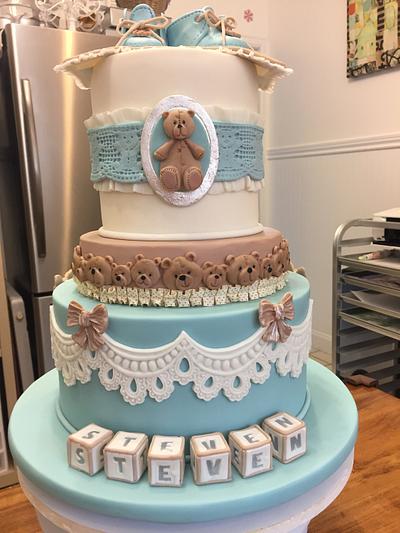 Baby shower - Cake by Sparetime
