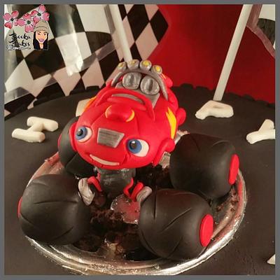 Monster Truck Madness! - Cake by Shanita 