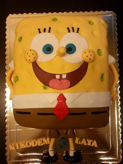 spongebob squarepants-kanciastoporty - Cake by Anna